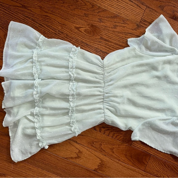 Altar’d State Light Green Ruffled Dress - Picture 4 of 8